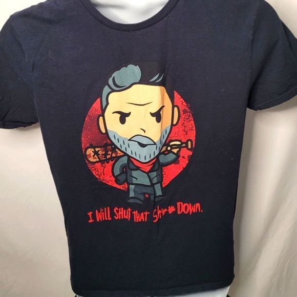 The Walking Dead Black T Shirt - Picture 1 of 3
